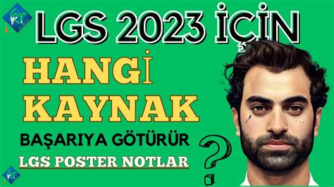 LGS Sınavına Hazırlıkta Görsel Öğrenme Yöntemlerinin Rolü