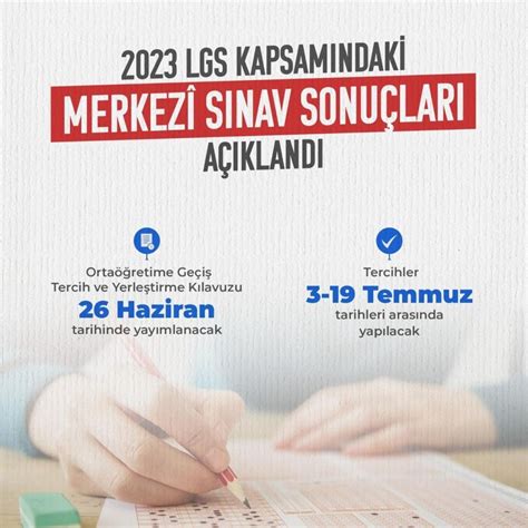 DGS sınav sonuç