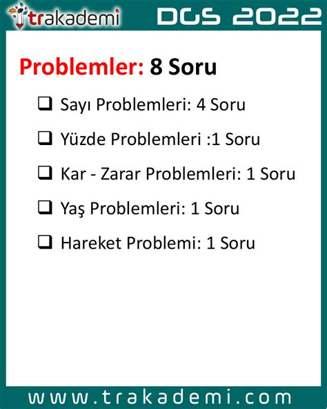 DGS soru türleri DGS soru türleri
