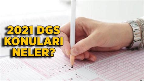 DGS sınavından zaman yönetimi