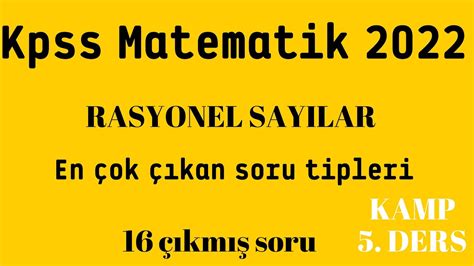 KPSS&#039;de Çıkmamış Ama Potansiyel Sorular