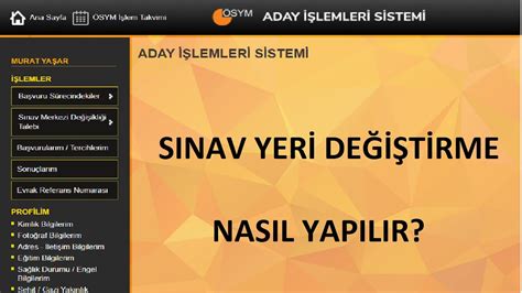 YKS Sınav Yerleri