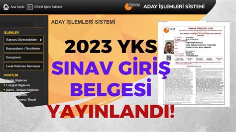 YKS Sınav Yerleri