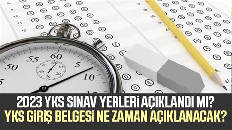 YKS Sınav Yerleri